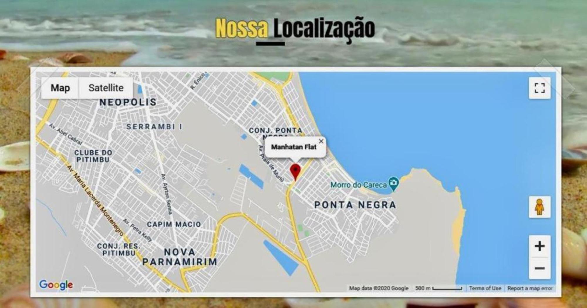 Aconchegantes Flats, 1 E 2 Qtos, Em Ponta Negra Daire Natal Dış mekan fotoğraf